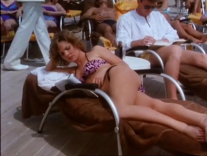 Melissa Sue Anderson as Dana Colton in a swimsuit